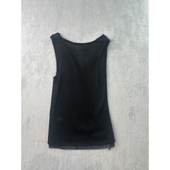 Feel The Piece by Terre Jacobs Black Tank Top • XS/S • Sleek & Versatile - Picture 2 of 6